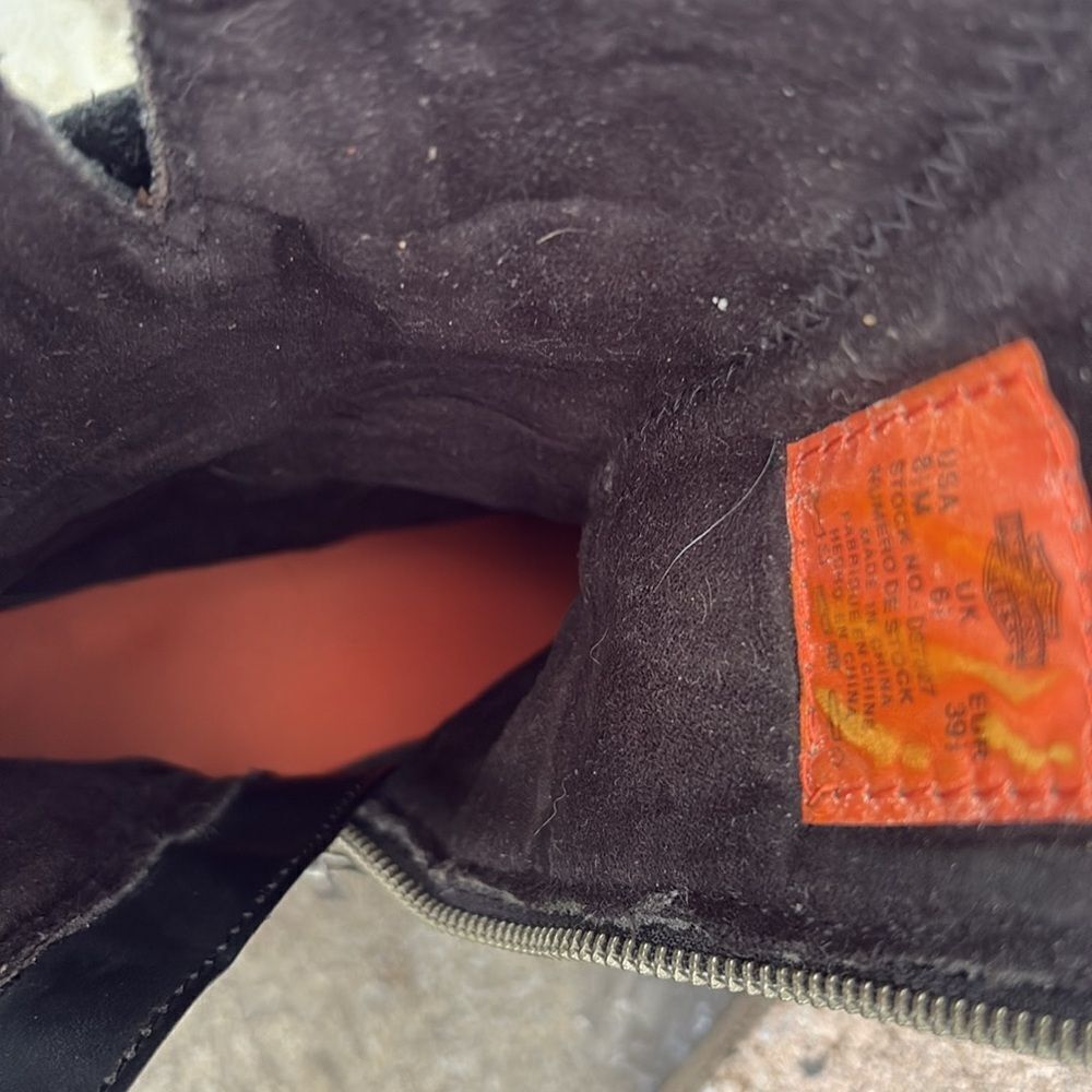 Harley Davidson motorcycle boots. - Picture 9 of 10